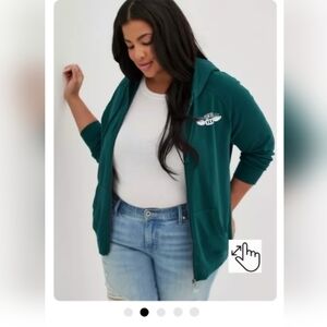 Torrid Green Friends Hoodie